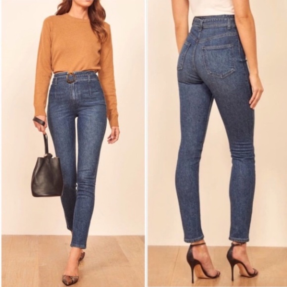 Reformation Kayo High Skinny Jeans Size 